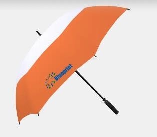 14mm Aft Windproof Custom Logo Golf Umbrella per la promozione e Big Travel Paraguas