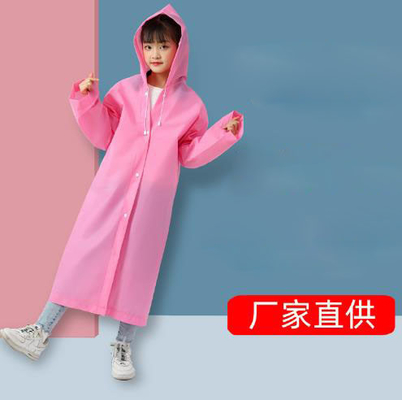 EVA non usa e getta poncho pioggia per bambini con stampa personalizzata