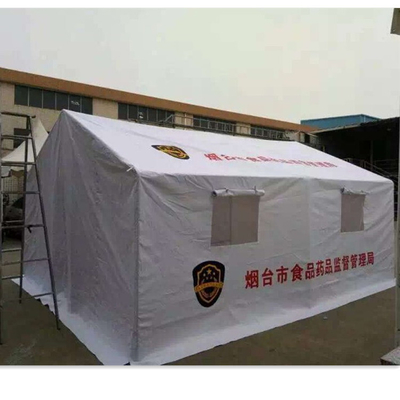 Tenda da campeggio con tubo galvanizzato spessito per il personale di costruzione nel sito di soccorso in caso di catastrofe
