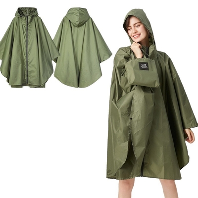 Mantello da pioggia per adulti traspirante Poncho di taglia convenzionale adatto sia agli uomini che alle donne