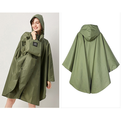 Mantello da pioggia per adulti traspirante Poncho di taglia convenzionale adatto sia agli uomini che alle donne