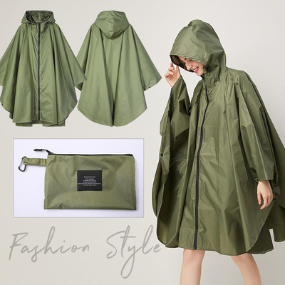 Mantello da pioggia per adulti traspirante Poncho di taglia convenzionale adatto sia agli uomini che alle donne