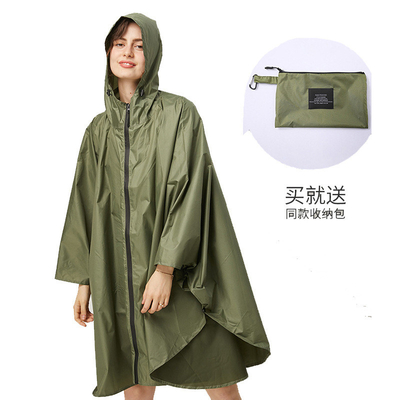 Mantello da pioggia per adulti traspirante Poncho di taglia convenzionale adatto sia agli uomini che alle donne