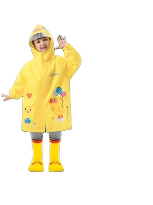 Cartone animato Mantello da pioggia per bambini Materiale Oxford Colore personalizzato