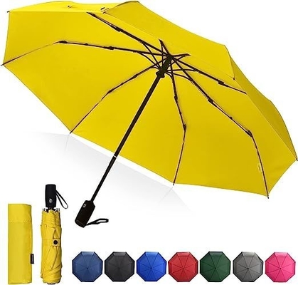 Moda 3 Pieghevole 12K Automatico Aperto Logo Personalizzato Impermeabile Ombrello Per Pioggia