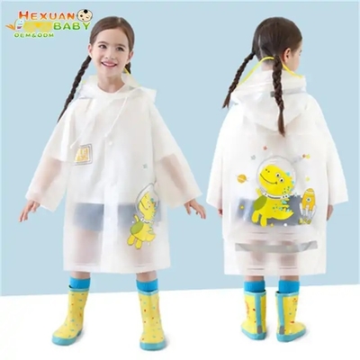 Polistirolo pronto per il viaggio Bambini impermeabile Poncho per la protezione leggera e traspirante