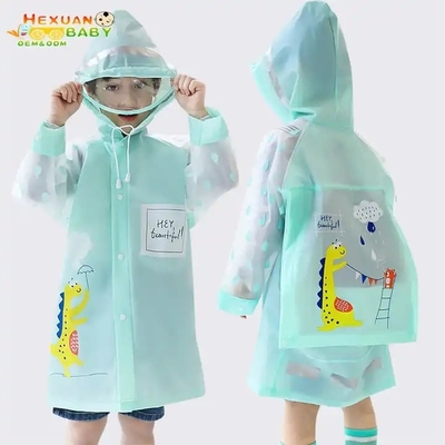 Polistirolo pronto per il viaggio Bambini impermeabile Poncho per la protezione leggera e traspirante