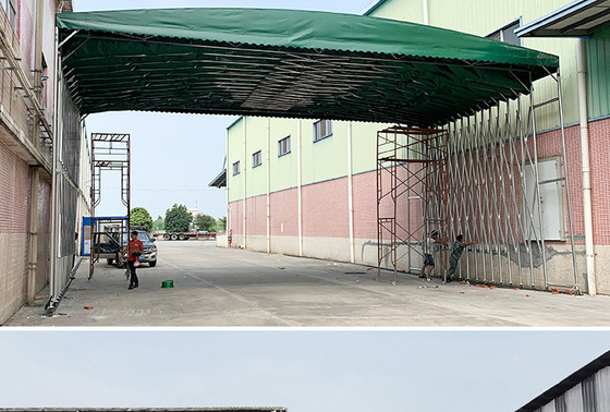 Tende a misura Balcone Aluminio elettrico braccio forte Tende automatico retrattile
