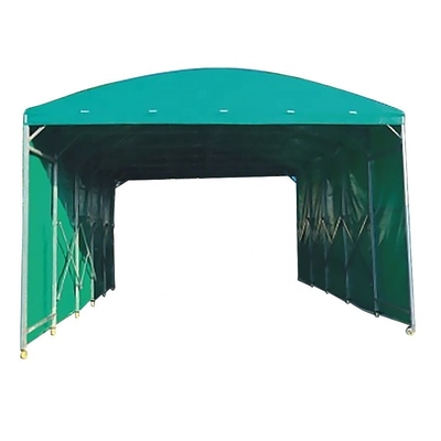 Tenda di stoccaggio per eventi all'aria aperta con telaio in acciaio galvanizzato e design versatile
