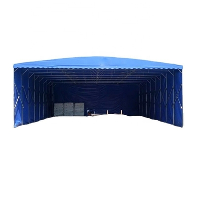 Tenda di stoccaggio per eventi all'aria aperta con telaio in acciaio galvanizzato e design versatile
