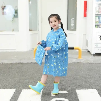 Indumenti da pioggia impermeabili per bambini con funzione magica e dimensioni convenzionali
