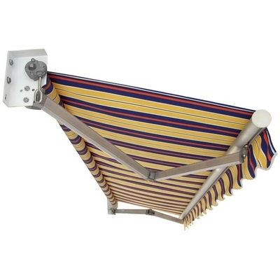 Conveniente balcone Canopy pioggia Tollo con funzionamento elettrico e materiale vela Oxford