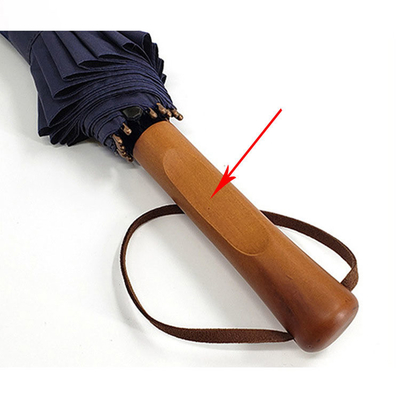 Manico speciale Legno 16 osso Golf Manico lungo ombrello per uomini Set regalo pubblicitario aziendale