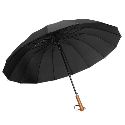 Manico speciale Legno 16 osso Golf Manico lungo ombrello per uomini Set regalo pubblicitario aziendale