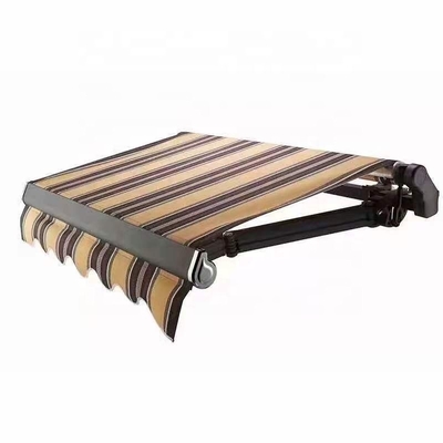 Conveniente balcone Canopy pioggia Tollo con funzionamento elettrico e materiale vela Oxford