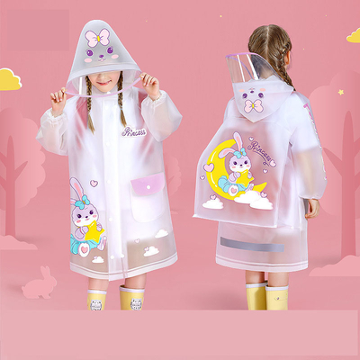 EVA non usa e getta impermeabile per bambini e studenti Poncho per bambini per studenti