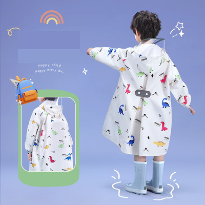 Mantello da pioggia per bambini con borsa da scuola Materiale EVA Dimensione convenzionale Colore personalizzato