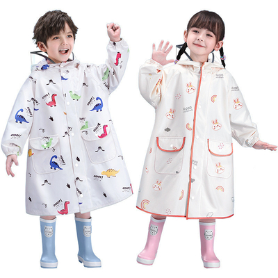 Mantello da pioggia per bambini con borsa da scuola Materiale EVA Dimensione convenzionale Colore personalizzato
