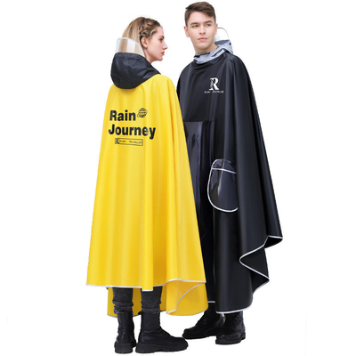 Long Body Single Rain Poncho per adulti universali che guidano auto elettriche a batteria nel 2023