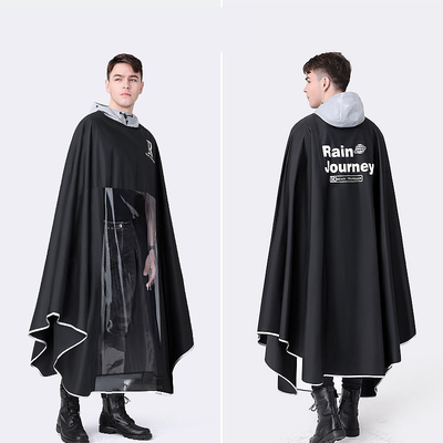Long Body Single Rain Poncho per adulti universali che guidano auto elettriche a batteria nel 2023