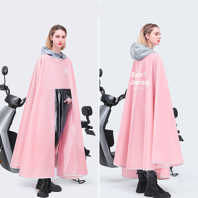 Long Body Single Rain Poncho per adulti universali che guidano auto elettriche a batteria nel 2023