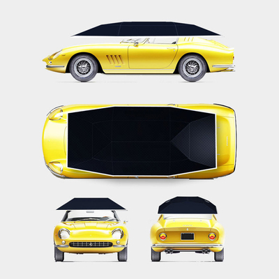 Ombrello auto multifunzionale a prova di vento Automatico portabile tenda esterna UV a prova di ombra solare