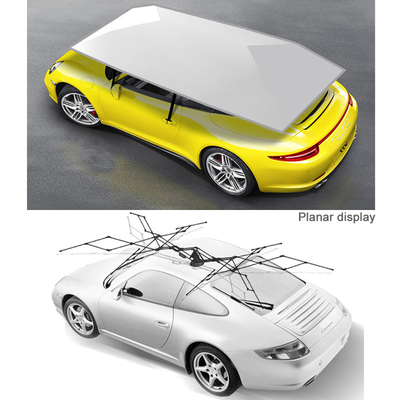 Ombrello auto multifunzionale a prova di vento Automatico portabile tenda esterna UV a prova di ombra solare