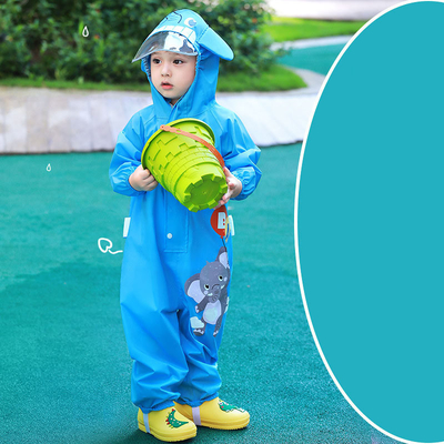 Giardini d'infanzia attrezzatura per la pioggia per bambini con animazione di dinosauri Stampa per attività all'aperto