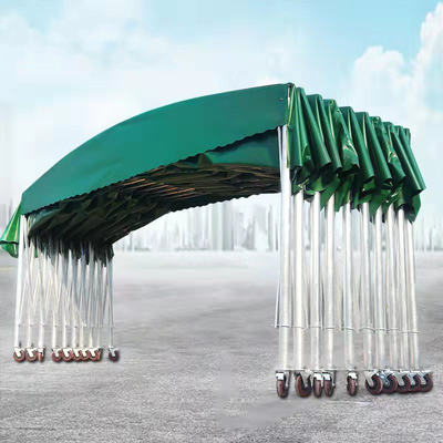 Tenda pieghevole facile per camion Garage Tenda impermeabile per autolavaggio