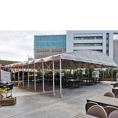 Tenda Push-Pull a tela pieghevole su misura per la protezione da ombrello esterno