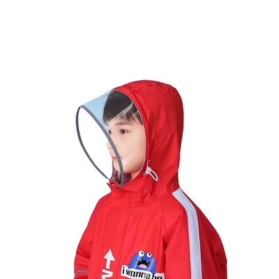 Stampa di logo personalizzato Mantello da pioggia per bambini per ragazzi e ragazze Abbigliamento scolastico