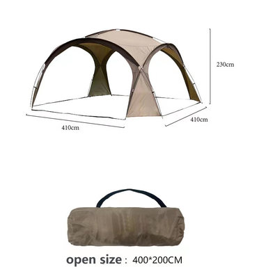 Tenda da campeggio esterna extra grande per 4-8 persone Tessuto Oxford resistente all'acqua e resistente