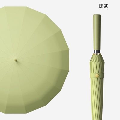 190T tessuto di nylon 16k Straight Umbrella Automatic Long Handle Ideale per uomini e donne