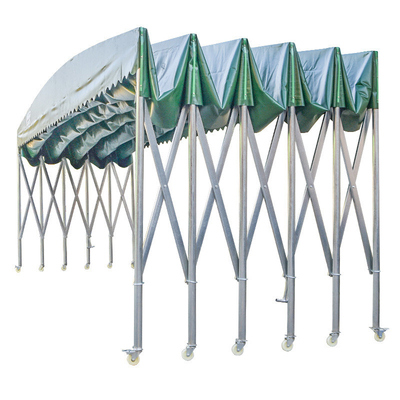 Tenda ripiegabile a baldacchino multifunzione per lo stoccaggio all'aperto per la resistenza al vento