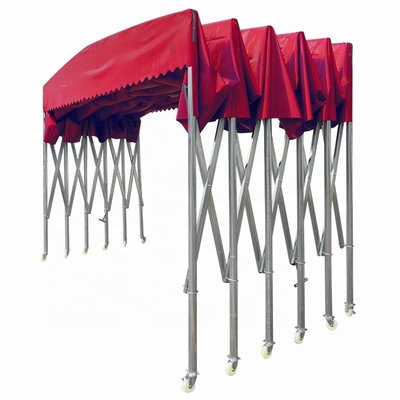 Tenda ripiegabile a baldacchino multifunzione per lo stoccaggio all'aperto per la resistenza al vento