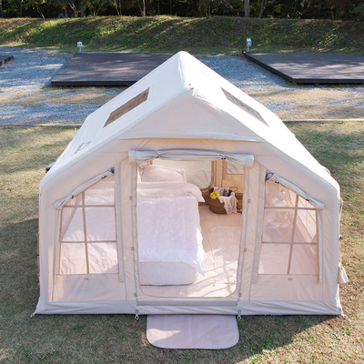 Grandi tende di tela Glamping cabina tenda tenda e abito incluso per spaziosa vita all'aperto