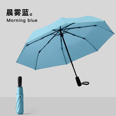 All-in-one ombrello solare completamente automatico protezione solare ombrello solare doppio pieghevole pubblicità