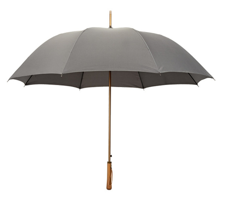 Design minimalista stile 27 pollici 8K 190T Pongee lusso ombrello per la pubblicità appesa