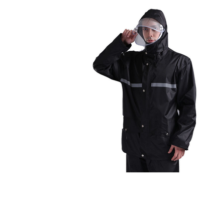Pantaloni da pioggia e pantaloni da pioggia personalizzati con corpo riflettente a doppio spessore