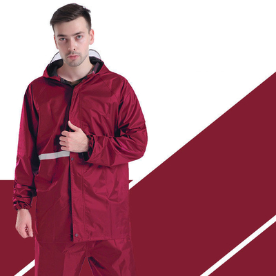 Pantaloni da pioggia e pantaloni da pioggia personalizzati con corpo riflettente a doppio spessore