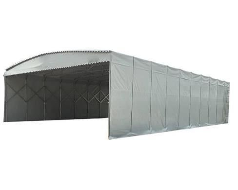 Canopio telescopico per grandi attività del sito mobile Push Rapong Stampa su misura