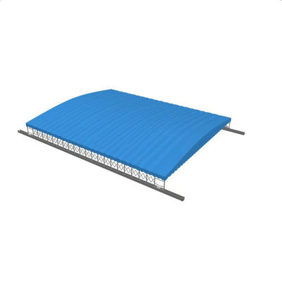 Canopio telescopico per grandi attività del sito mobile Push Rapong Stampa su misura