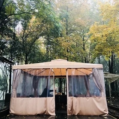 Pannello Pongee Tenda di ombrello per cortile di Roma