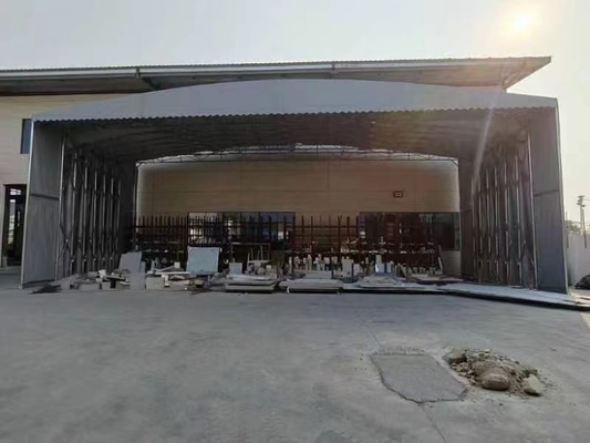 Tenda di garage pieghevole con interruttore di controllo remoto