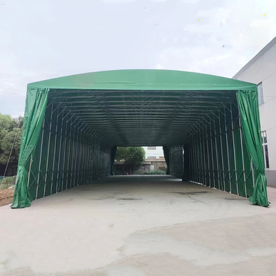 Tenda di garage pieghevole con interruttore di controllo remoto