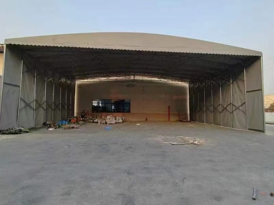 Tenda di garage pieghevole con interruttore di controllo remoto