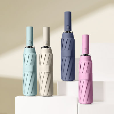 Protezione UV Automatico ombrello ombrello con 106cm di diametro aperto e design pieghevole