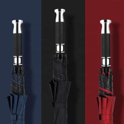 27 pollici Special Handle Golf Umbrella Personalizzato Personalizzato Con Logo Stampe Paraguas