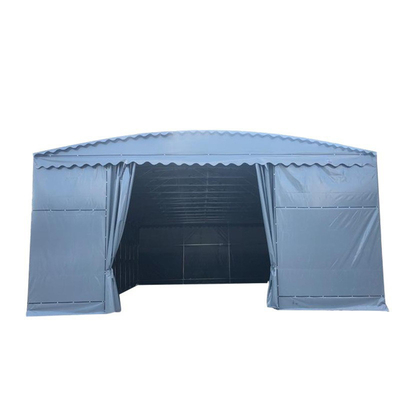 Tenda di tenda per eventi da 200 posti con stampa personalizzata e telaio in acciaio galvanizzato