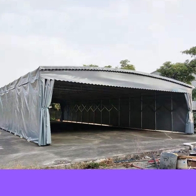 Custom Made Outdoor Folding Large Storage Canopy e struttura in acciaio Garage Mobile Tent